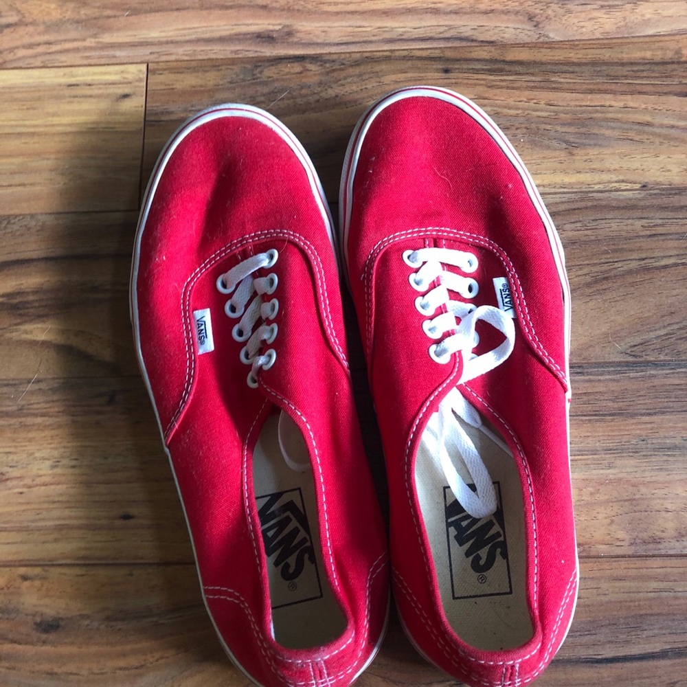 red classic vans :)